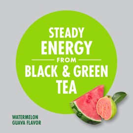 V8 +Energy Watermelon Guava Juice Energy Drink, 8 fl oz Can (12 Pack)