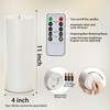 Raycare 4'' X 11'' Large Waterproof Outdoor Flameless Candle, Battery