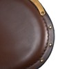 KaTur Motorcycle Solo Seat Pad Crocodile Leather Style Saddle Solo