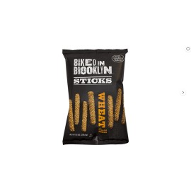 Aladdin Bakers BAKED IN BROOKLYN Wheat with Sesame Seeds Breadsticks Whole Wheat 6 oz