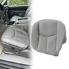 NLQR Front Driver Bottom Replacement Seat Cover Pewter Gray 922