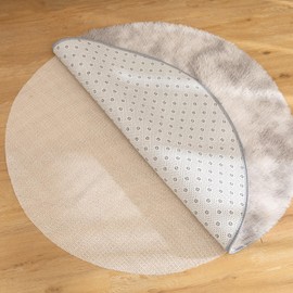 MARICATO Carpet Non-Slip Underlay 150 cm Round Non-Slip Mat for Carpet, Can be Cut to Size Non-Slip Underlay, Non-Slip Carpet Underlay for Drawers, Shelves, Tray, Household, Office & Motorhome