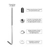 ARONOVA 18-8 Stainless Steel J Hook Battery Hold Down Bolts,8-Inch
