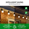 Qualilux A15 Small Dusk to Dawn Light Bulbs Outdoor 450LM,