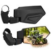 SHEJISI UTV Mirrors,The Spring Back Feature Allows Easy Reset After