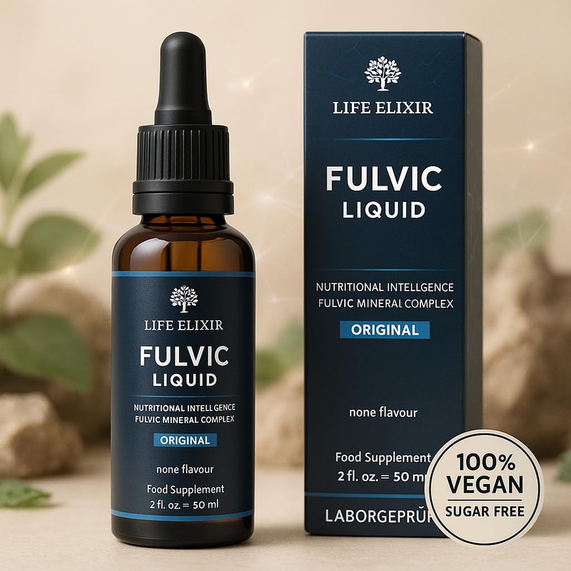 Fulvic Liquid - Acid Fulvic - Life Elixir 50 ml