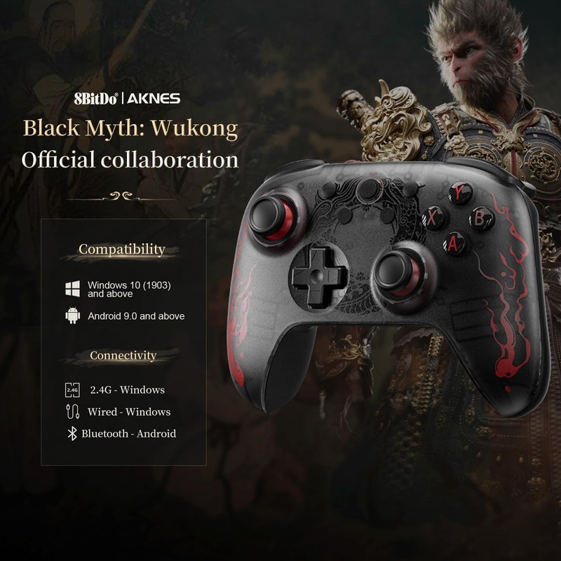 8Bitdo Ultimate 2C Wireless Controller for Windows PC and Android,
