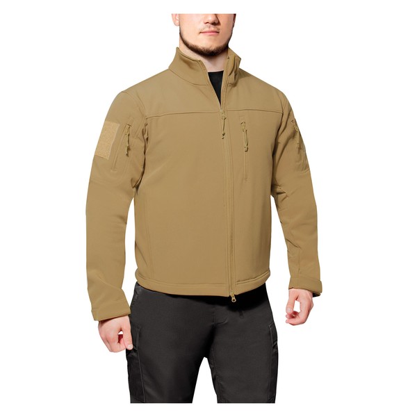 Rothco Fits Coyote Brown Jacket Softshell Tactical Small3909-S