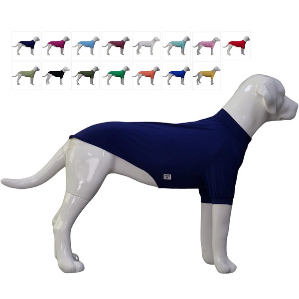 LoveLongLong Spring Summer Cooling Dog T-Shirt with UV Protection and