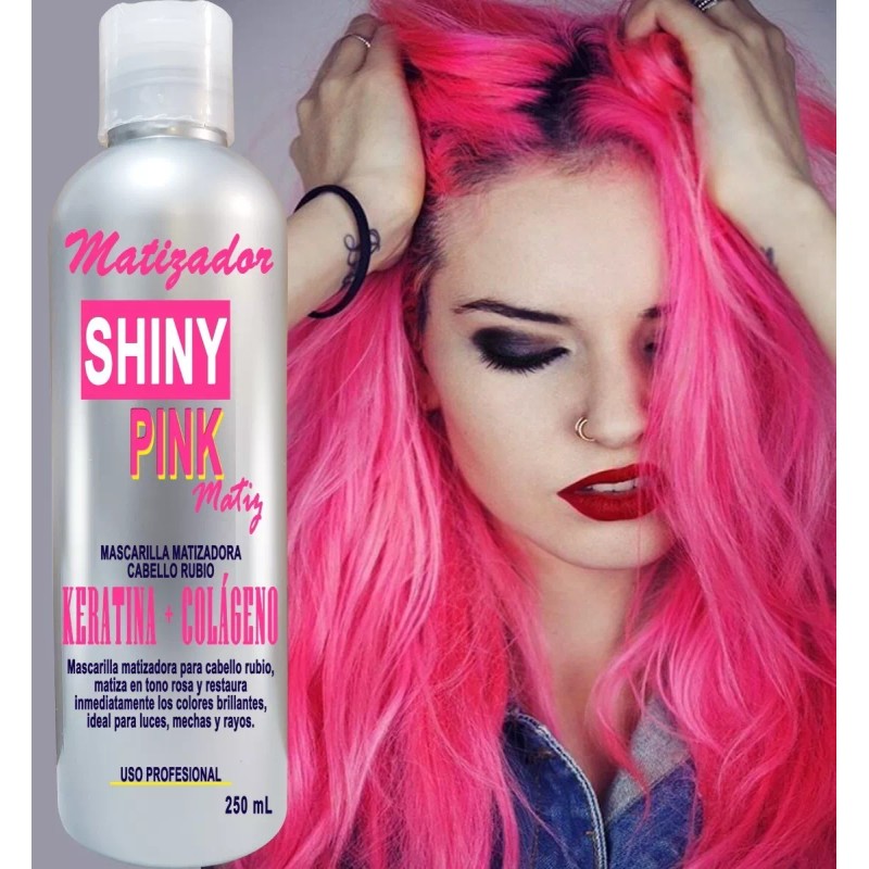 VIVONATURAL 12matizador Cabello Y Mechas Rosas Para Cabello Rubio 250ml