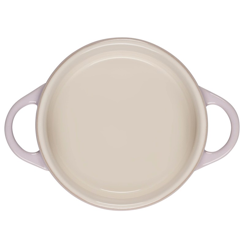 Le Creuset Stoneware Mini Round Cocotte, 8oz, Shallot
