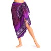PANASIAM Sarong, Pareo in Maoi Design, Lightweight Summer Scarf Made