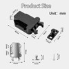 12 Pcs Touch Release Catch for Cupboard, Push to Open