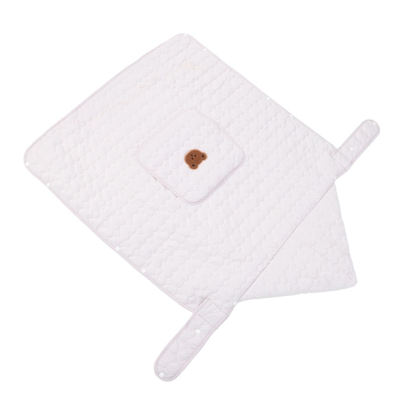 Hooded Toddler Blanket Keep Warm Wind Proof Thickened Cotton Flannel