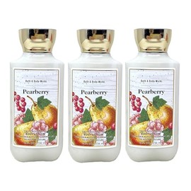 Bath and Body Work Pearberry 3 Pack Daily Nourishing Body Lotion Bundle - Full Size