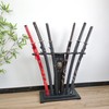 lukar Kylin Vertical Sword Stand Floor, 6 Tier Katana Stand,
