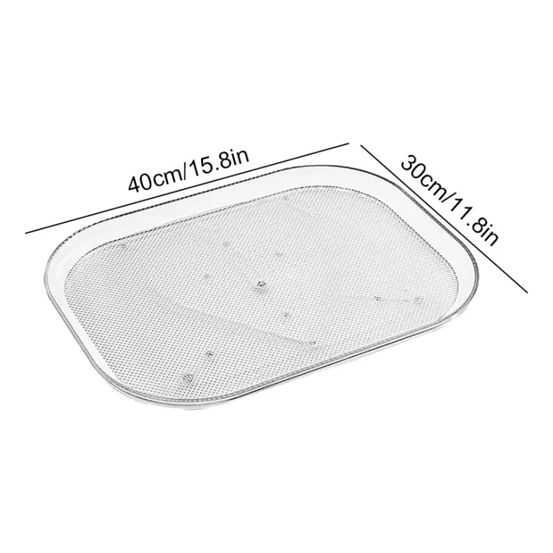 OEM Bandeja Organizador Grande Giratorio 360 Refrigerador Cocina