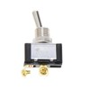 Cole Hersee 5582 Silver SPST On-Off Toggle Switch