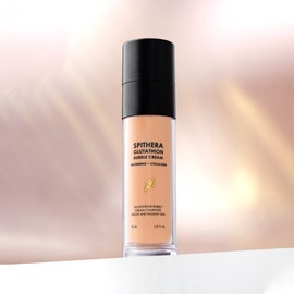 Nudique Nudic Hypoallergenic White Jade Injection Toning Lock Cream Spiterra Glutathione Bubble Cream 50ml (1 unit) / 누디크 저자극 바르는 백옥주사 토닝락크림 스피테라 글루타치온 버블크림 50ml (1개)