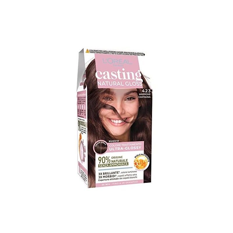 L'Oréal Paris Casting Natural Gloss Kastanie 423