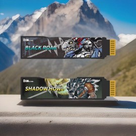 Digimon CUSTOM Digimon Vital Bracelet Black Roar and Shadow Howl Dim Card Set limited