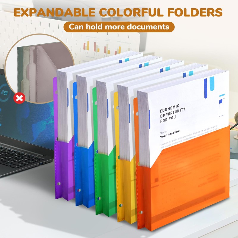 JoyCat 3 Ring Binder Clipboard with Storage,12.4"x10.2"Magnetic Clipboard Folder with