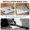 Pull out Cabinet Organizer, 2 pack, 20.5" Deep Heavy Slide