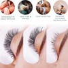 1200 Premade volume fans eyelash extension | 8 sizes-in-1 round