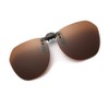 Whatif Sunglasses, Clip-on UV400 Sunglasses, Polarized Lenses, For Wearing Glasses