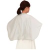 Cattleya Haircut Cape, Silver, F