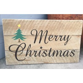 Stencils-by-Joanie Merry Christmas STENCIL Winter Mountain Pine Lodge Tree DIY Craft Art Signs