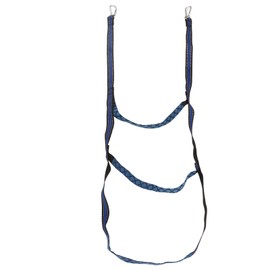 Marine Boat Rope Ladder Boarding Steps with Hooks Nylon Blue Portable Foldable for Yachts Kayaks Inflatable Boats 3 Step