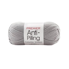 Premier Yarns Anti-Pilling Everyday Worsted Yarn, Soft Acrylic Yarn, Ideal Yarn for Crocheting and Knitting, Machine Washable, 180 yds, Mist