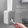 Fully Automatic Toothpaste Dispenser Wall Mounted Toothpaste Squeezer Hands-Free Toothpaste