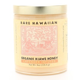 RARE HAWAIIAN Organic Kiawe Honey with Lavender, 8 OZ