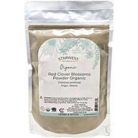 Starwest Botanicals, Organic Red Clover Blossom Powder, 4 Oz (113 G)