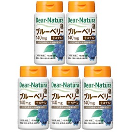 【まとめ買い】ディアナチュラ ブルーベリー With ルテイン 60粒×5個