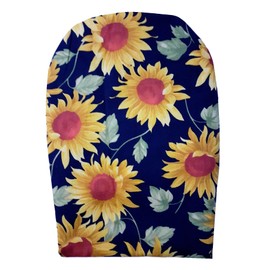 Universal Colostomy Bag Cover. Sunflowers Print. for 4cm-6cm Diameter Open Cut.Fits Any Type of Stoma Bag with Open or Closed Edges, Adjustable fastenings for a Diameter Cut.