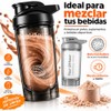 2 Piezas Shaker para Proteina 500ML con 2 Bolas y