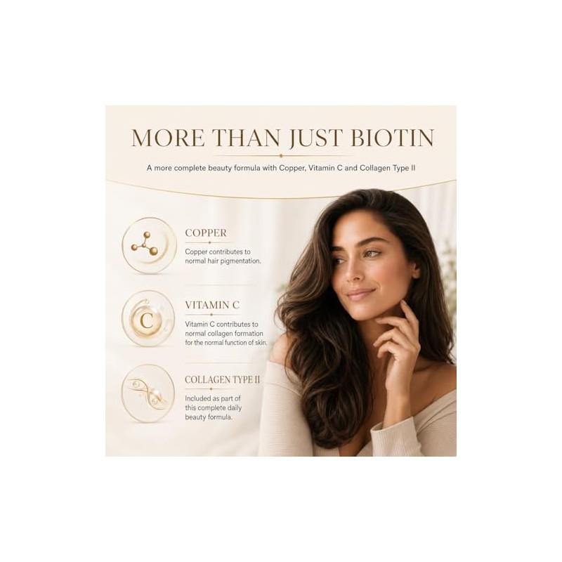 Sky Premium Life Hair Supplement with Biotin, Zinc & Selenium