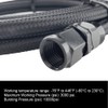 SPELAB 6AN Flexible PTFE Transmission Cooler Hose Lines Fitting, 7FT