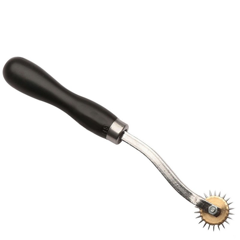 4MM Sewing Roulette Spacer Wheel Tools Pricking Wheel-Leather Punching Hole