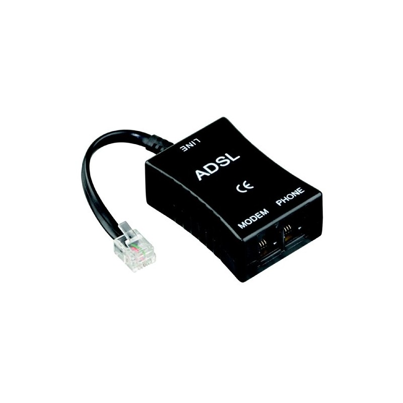 pz.1 Filtro ADSL spina jack 6p 4c/2 pres