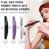 Borola Nail Buffer, Set of 3, Compatible with Acrylic &