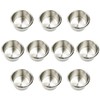 Game Table Cup Holder Insert - 10 Stainless Steel Drop