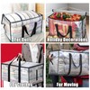 KXF 90L Waterproof Transparent Storage Bag with 1 Drawstring Bag