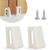 10 Pack Pocket Door Guide Bottom,Sliding Door Guide, 1.125 Inch,Jamb