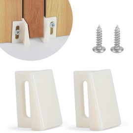 10 Pack Pocket Door Guide Bottom,Sliding Door Guide, 1.125 Inch,Jamb Mounted.