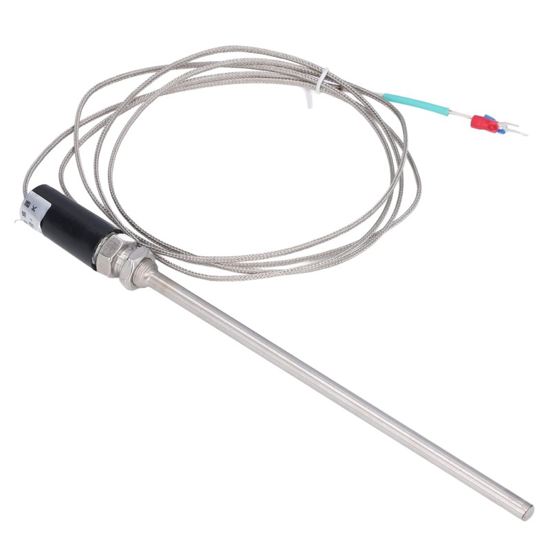 K Type Thermocouple Shielded Wire Temperature Sensor Probe 0‑800℃ 200mm