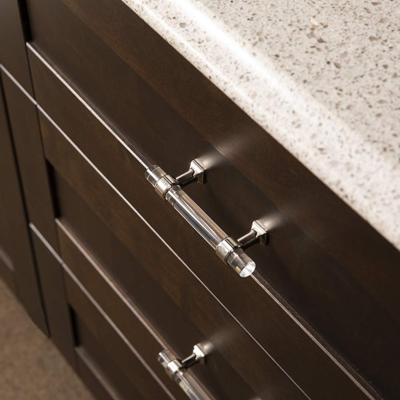 Hickory Hardware 1 Pack Solid Core Kitchen Cabinet Pulls, Luxury